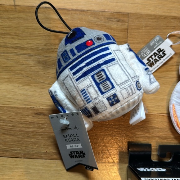 NWT Bundle of 5 - Disney Star Wars Droids Ornaments 🌟 - Picture 2 of 12
